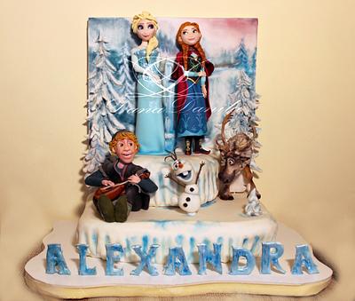 Disney Frozen Cake - Cake by Dana Danila