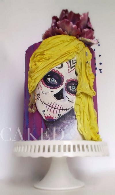 Painted Beauty - Me, Myself and I Collaboration - Cake by CAKED By Cynthia White