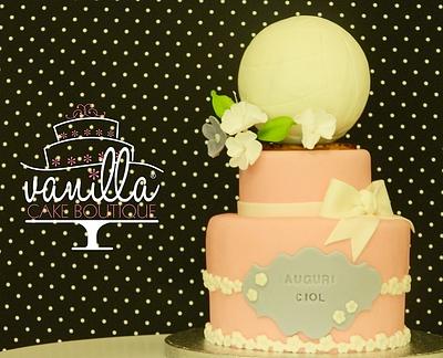 Volleyball Sweet Cake - Cake by Vanilla cake boutique