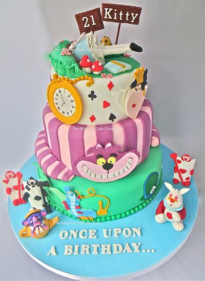 Alice in Wonderland Cake - Cake by The Billericay Cake Company