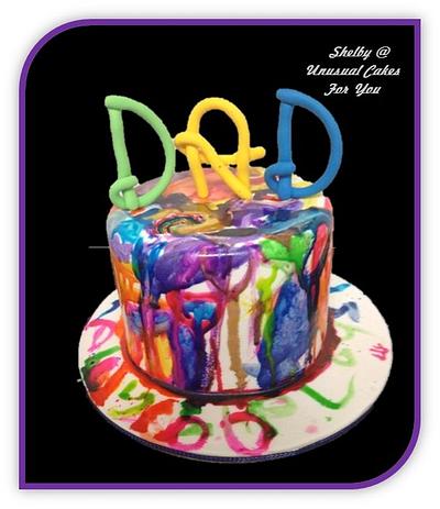 Princess and her Dad - Cake by Unusual cakes for you 
