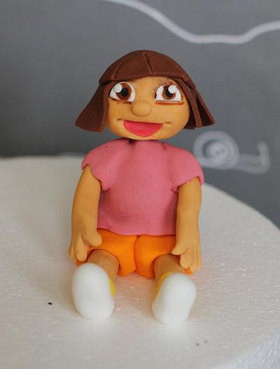 Dora the Explorer - Cake by Smita Maitra (New Delhi Cake Company)
