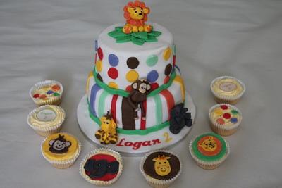 Jungle themed cakes :) - Cake by Sue