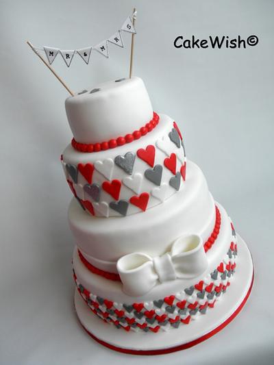 Love is in your heart........ - Cake by Anita Veenstra
