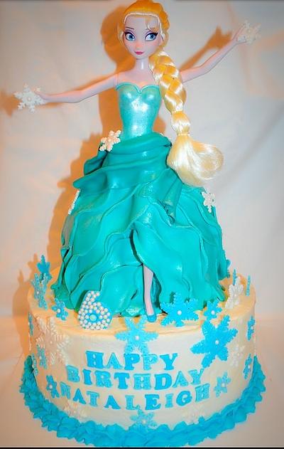 Elsa Cake - Cake by Rita's Cakes