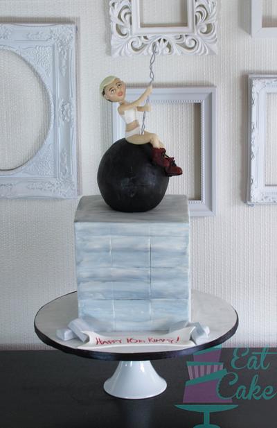 Miley on a Wrecking Ball!!  - Cake by Eat Cake