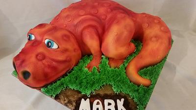 dinosaur cake for sons 3rd birthday - Cake by joe duff