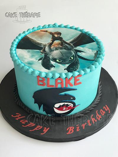 How to train your dragon - Cake by Caketherapie