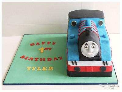 Thomas the tank engine  - Cake by Patricia Tsang