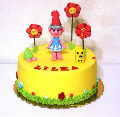 Poppy cake trolls - Cake by Framona cakes ( Cakes by Monika)