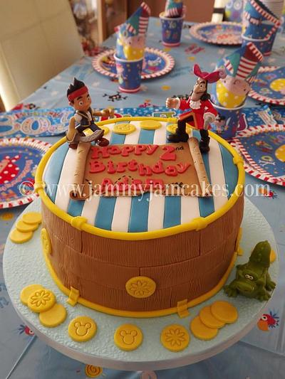 Jake & The Neverland Pirates - Cake by Jammy Jam Cakes