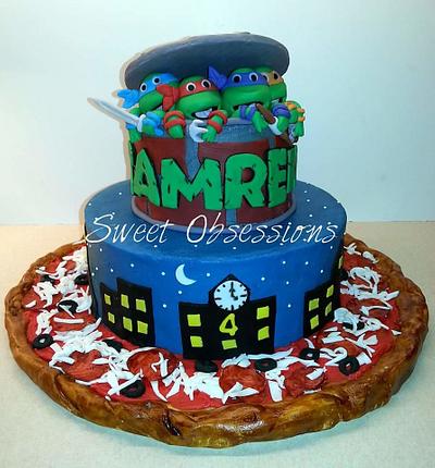 TMNT cake - Cake by Sweet Obsessions Cake Co
