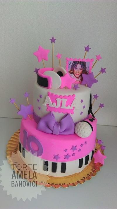 violetta cake - Cake by Torte Amela
