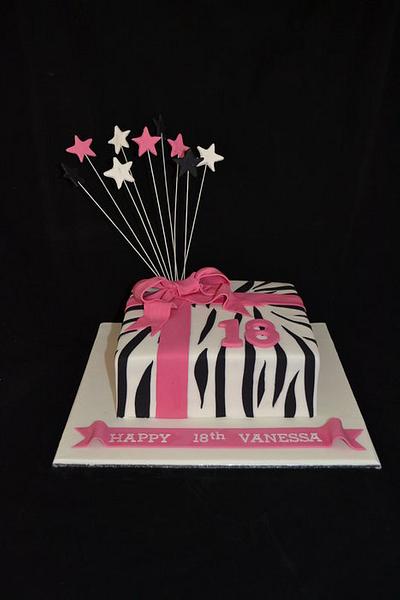 zebra cake - Cake by Sue Ghabach