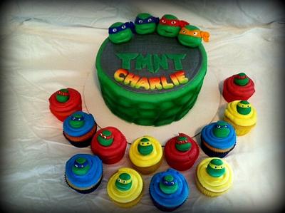 Teenage Mutant Ninja Turtles Birthday Cake - Cake by Angel Rushing