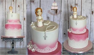 Holy Communion cake  - Cake by Sylwia