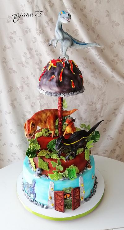 Jurassic park - Cake by Marianna Jozefikova