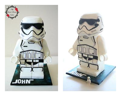 Lego Storm Trooper - Cake by My Sweet Dream Cakes