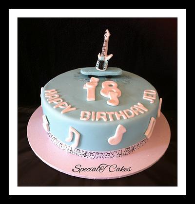 Music/skateboard fan 18th Birthday Cake - Cake by  SpecialT Cakes - Tracie Callum 