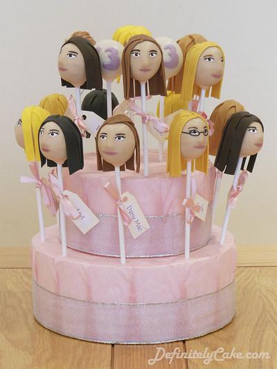13th Birthday Party Cake Pop Display - Cake by Definitely Cake