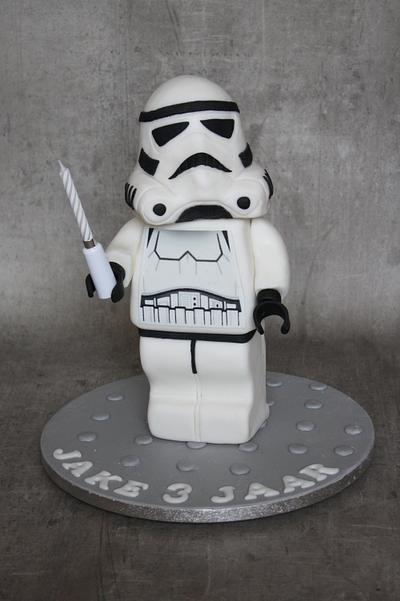 Lego Stormtrooper! - Cake by Bonzzz