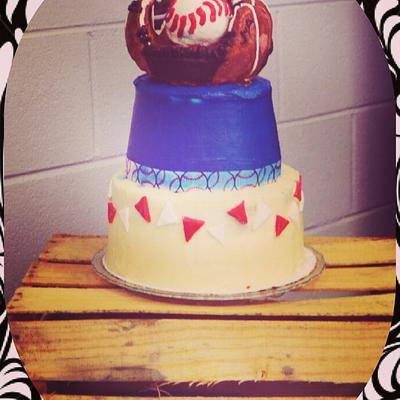 Baseball cake  - Cake by Distinctively T R Wong