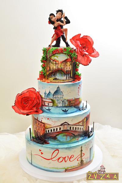 Venice+Belgrade=LOVE - Cake by Nasa Mala Zavrzlama
