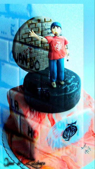 rapper J-AX cake - Cake by Olma Iacono
