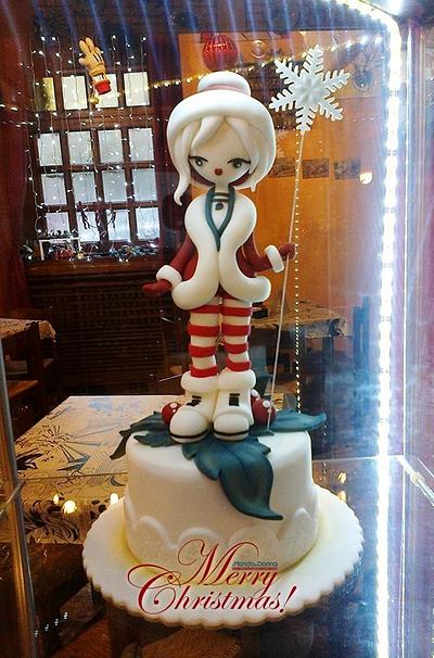 Mrs. Santa Claus - Cake by IlMondodiDorina