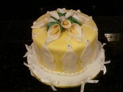 Anniversary cake - Cake by Designer Cakes by Anna Garcia
