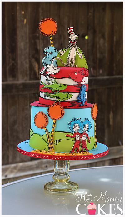 Dr Suess Birthday! - Cake by Hot Mama's Cakes