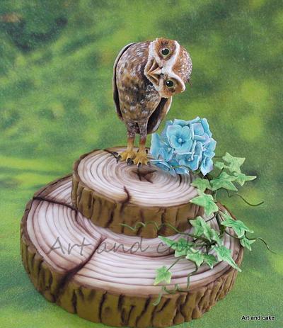 Sweet Owl - Cake by marja