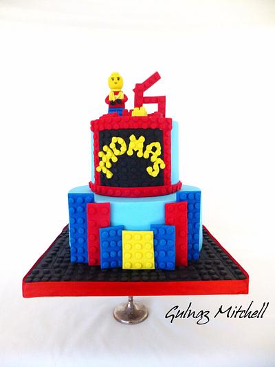 Lego cake - Cake by Gulnaz Mitchell