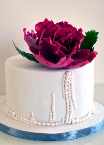 GF/Vegan Bridal Cake - Cake by Tammy Youngerwood