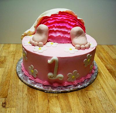 Baby Butt Cake - Cake by Linda