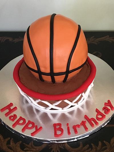Basketball Cake - Cake by Sheri C.