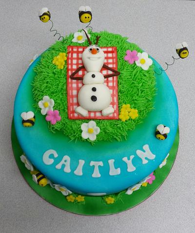 Olaf's summertime dream - Cake by Simply Divine Cakery