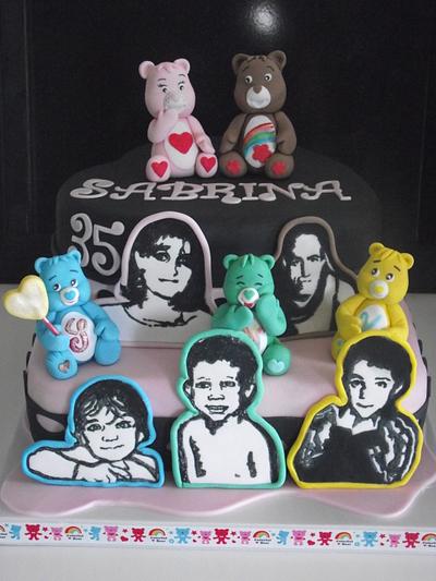 care bears and family portrait - Cake by NanyDelice
