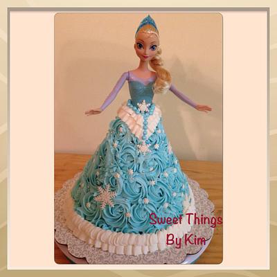 Frozen Elsa - Cake by Kim
