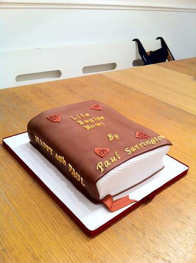 book cake - Cake by sasha