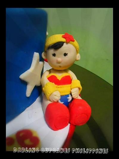 Baby Wonderwoman - Cake by darlingcupcakes