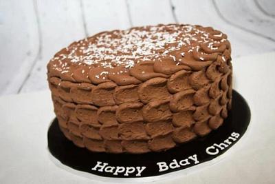 Chocolate Birthday Cake - Cake by Emma