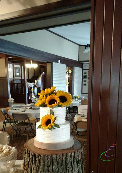 End of Summer Wedding - Cake by Cassandra Rice