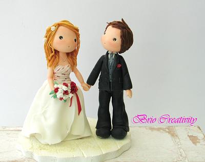 topper dolls wedding romantic - Cake by Carmela Iadicicco (torte con brio)