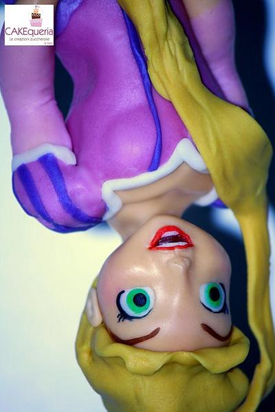 Rapunzel Upside down - Cake by CAKEqueria
