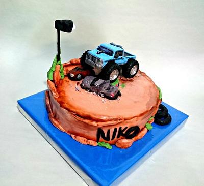 Monster truck - Cake by Dreja