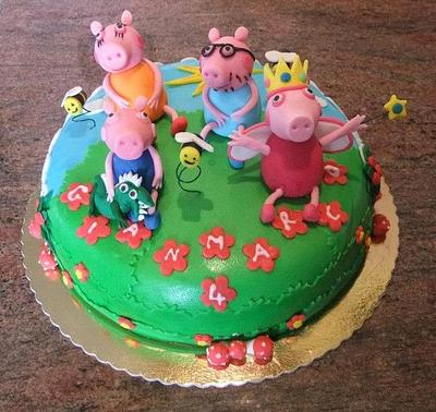 CAKE PEPPA PIG - Cake by Marilena