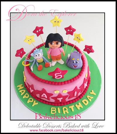 Dora the Explorer Cake - Cake by Bakelicious18