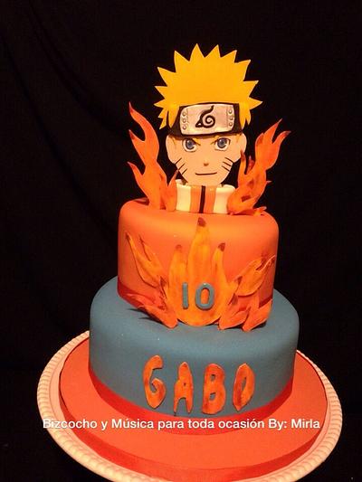 Naruto , Cake - Cake by Mirlascakespr