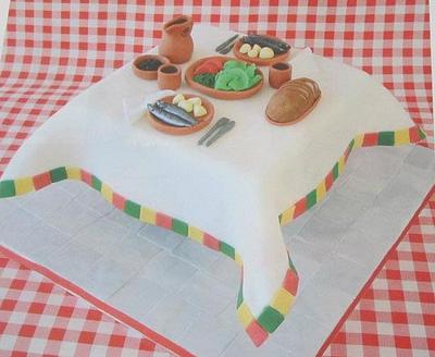 Portuguese Table - Cake by Bolinhos com Amor 